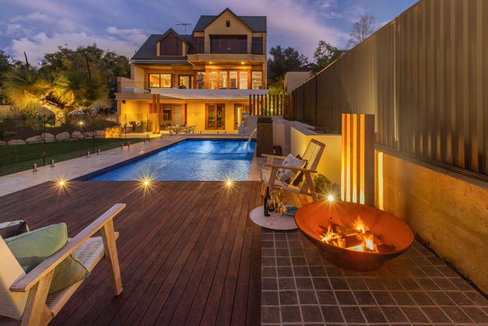Pool landscaping ideas perth